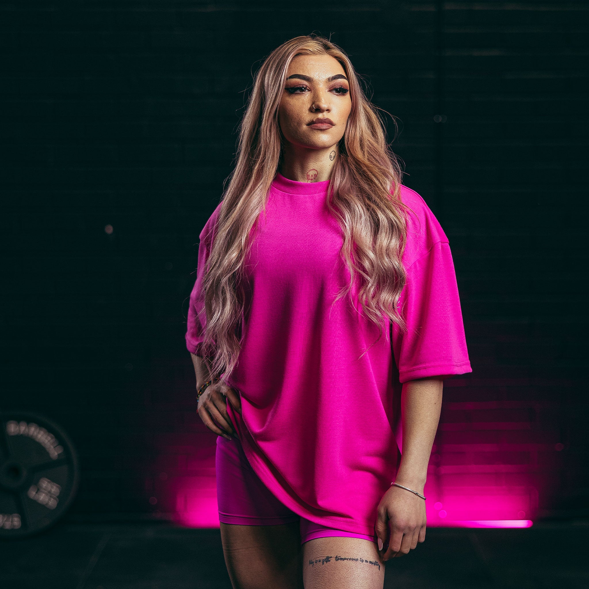 Nova Oversized T-Shirt Glow Pink