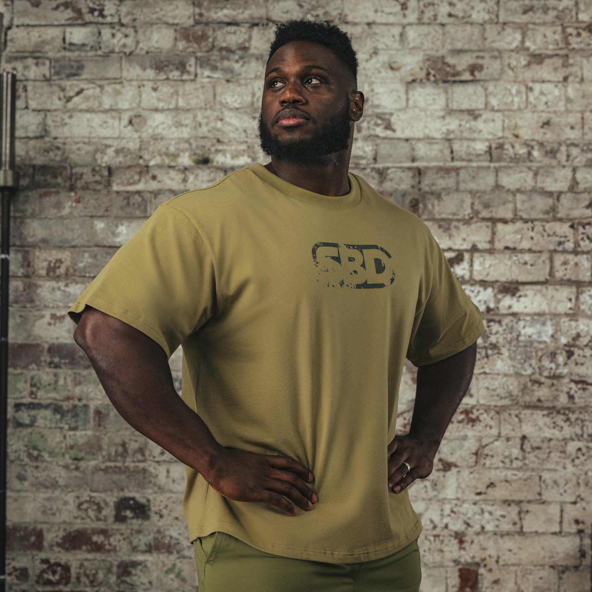 Resolve Sand Oversized T-Shirt
