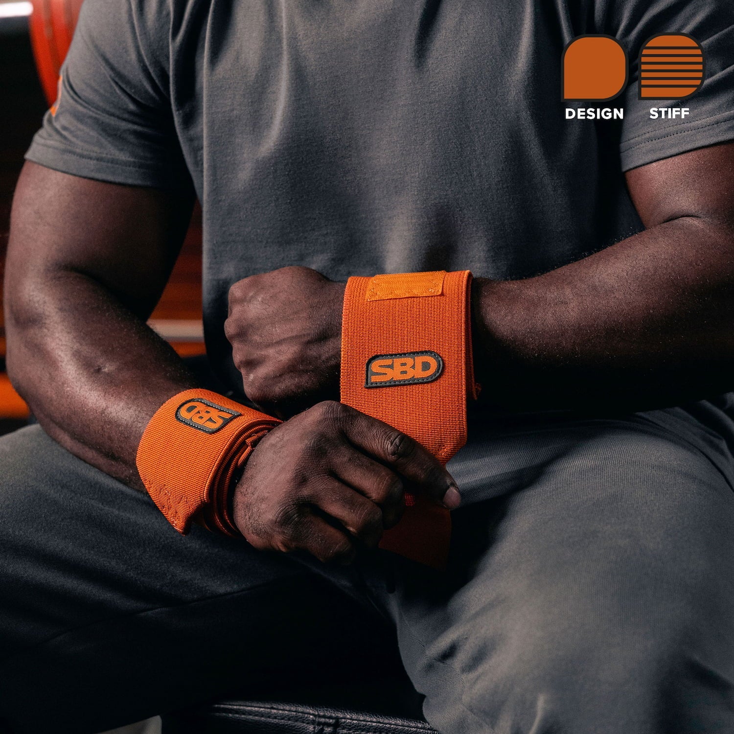 Forge Handgelenksbandagen Orange