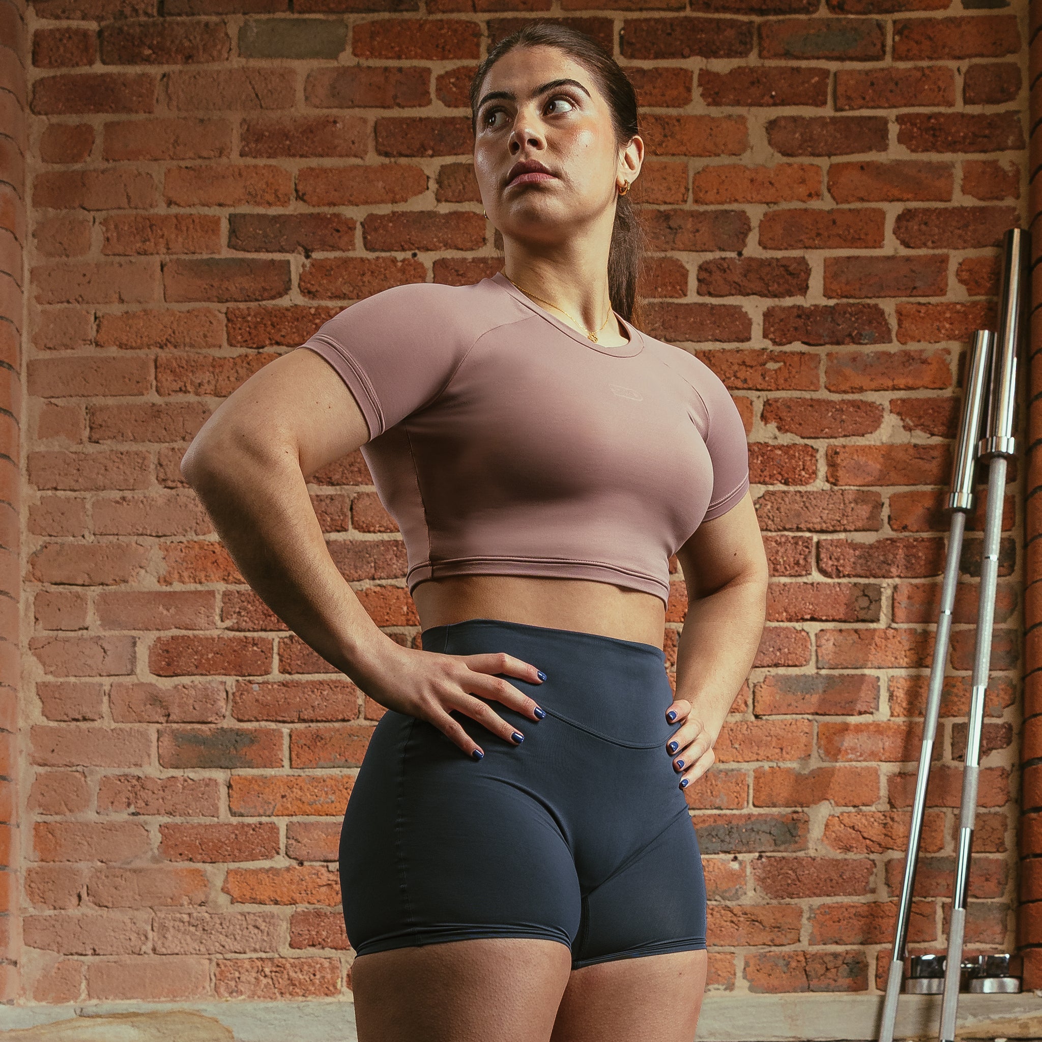 Serenity Training Crop Top Frauen