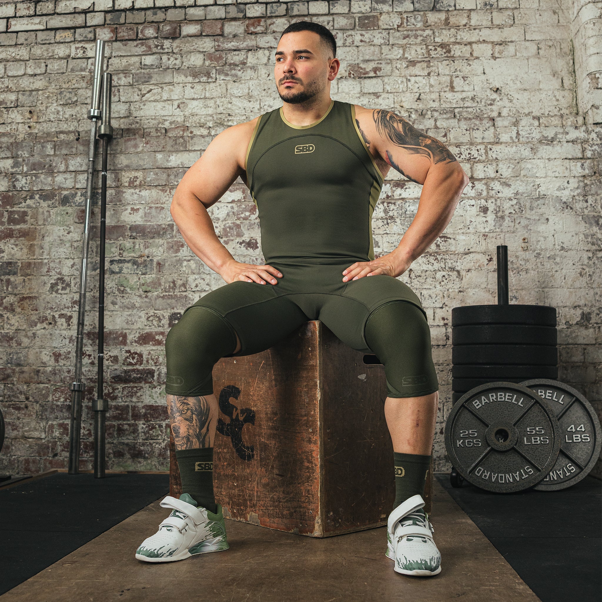 Resolve Weightlifting Kniestulpen