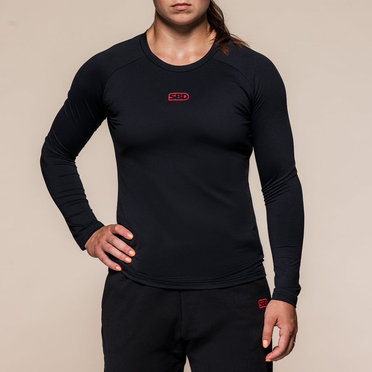 Langarm Training Shirt Frauen