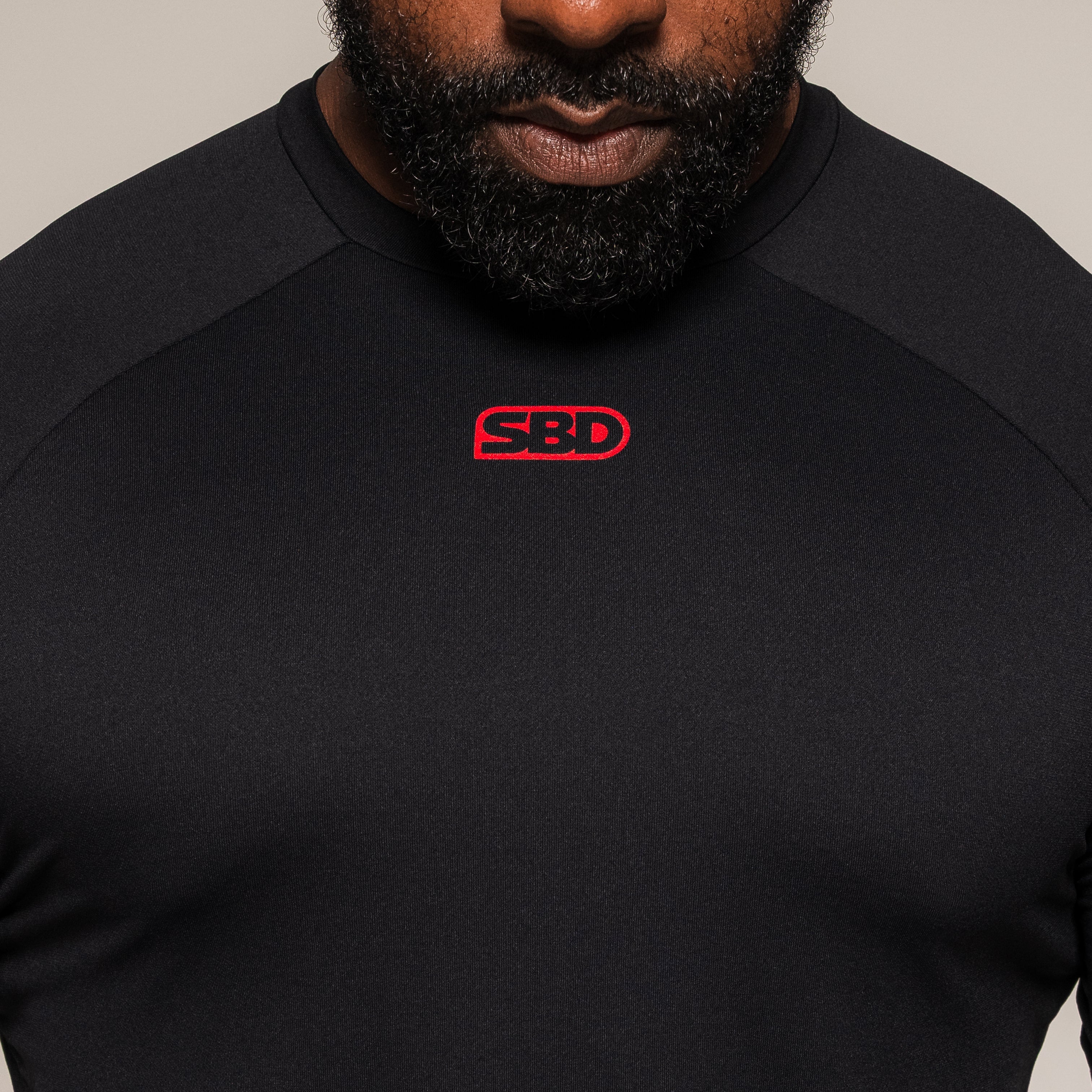 Langarm Training Shirt Männer