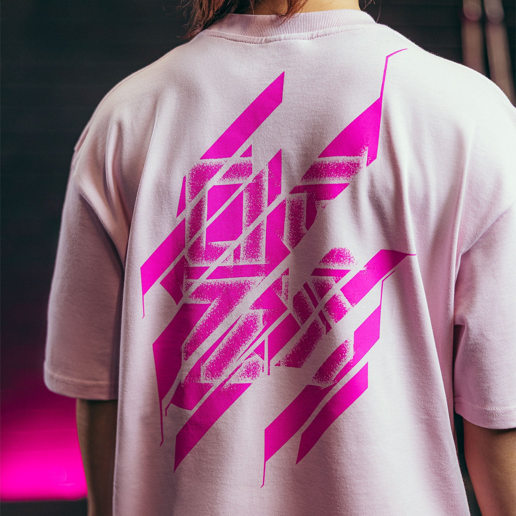 Nova Oversized T-Shirt Pastel Pink