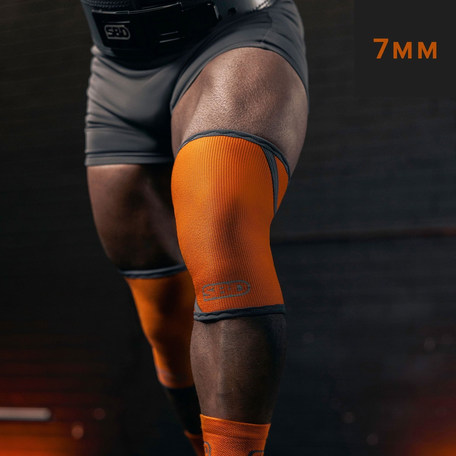 Forge Powerlifting Kniestulpen Orange
