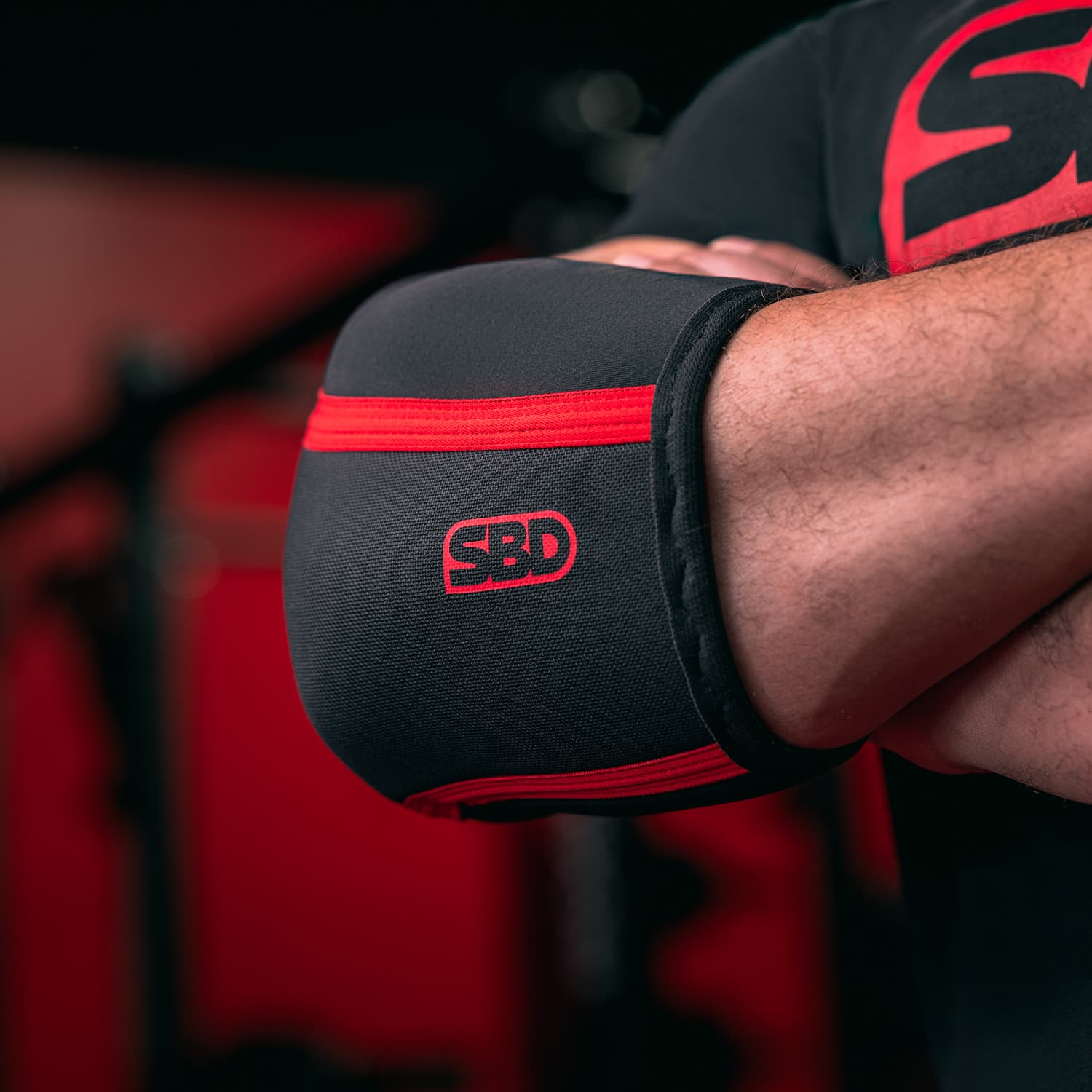 SBD Ellenbogenstulpen Elbow Sleeves Strongman und Lifting Schweiz