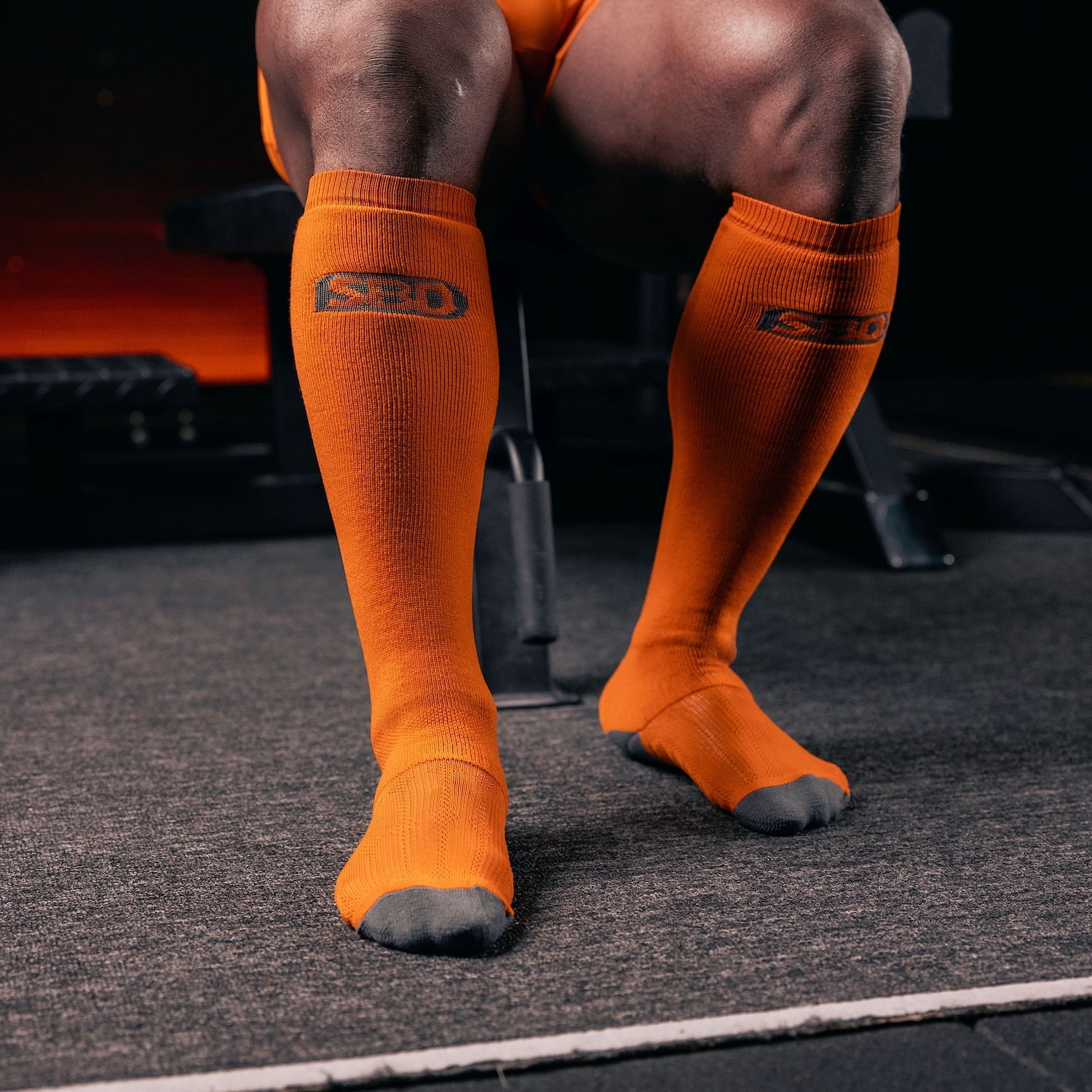Forge Kreuzhebesocken Orange