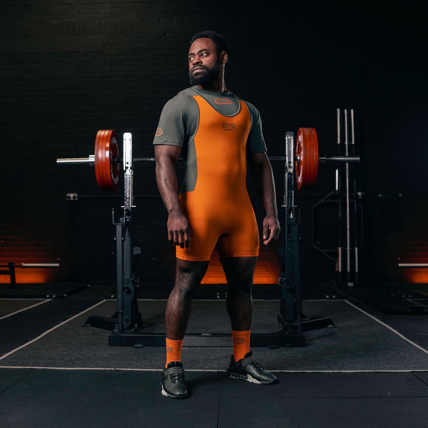 Forge Powerlifting Singlet Orange
