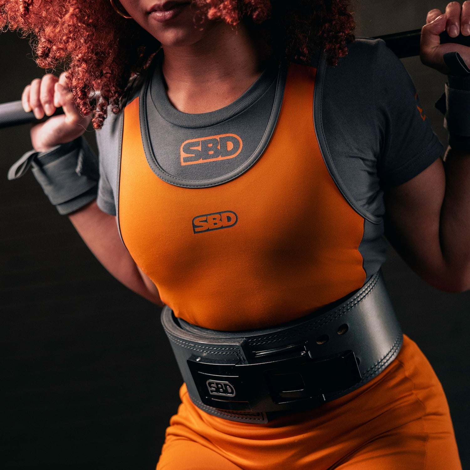 Forge Powerlifting Singlet Orange