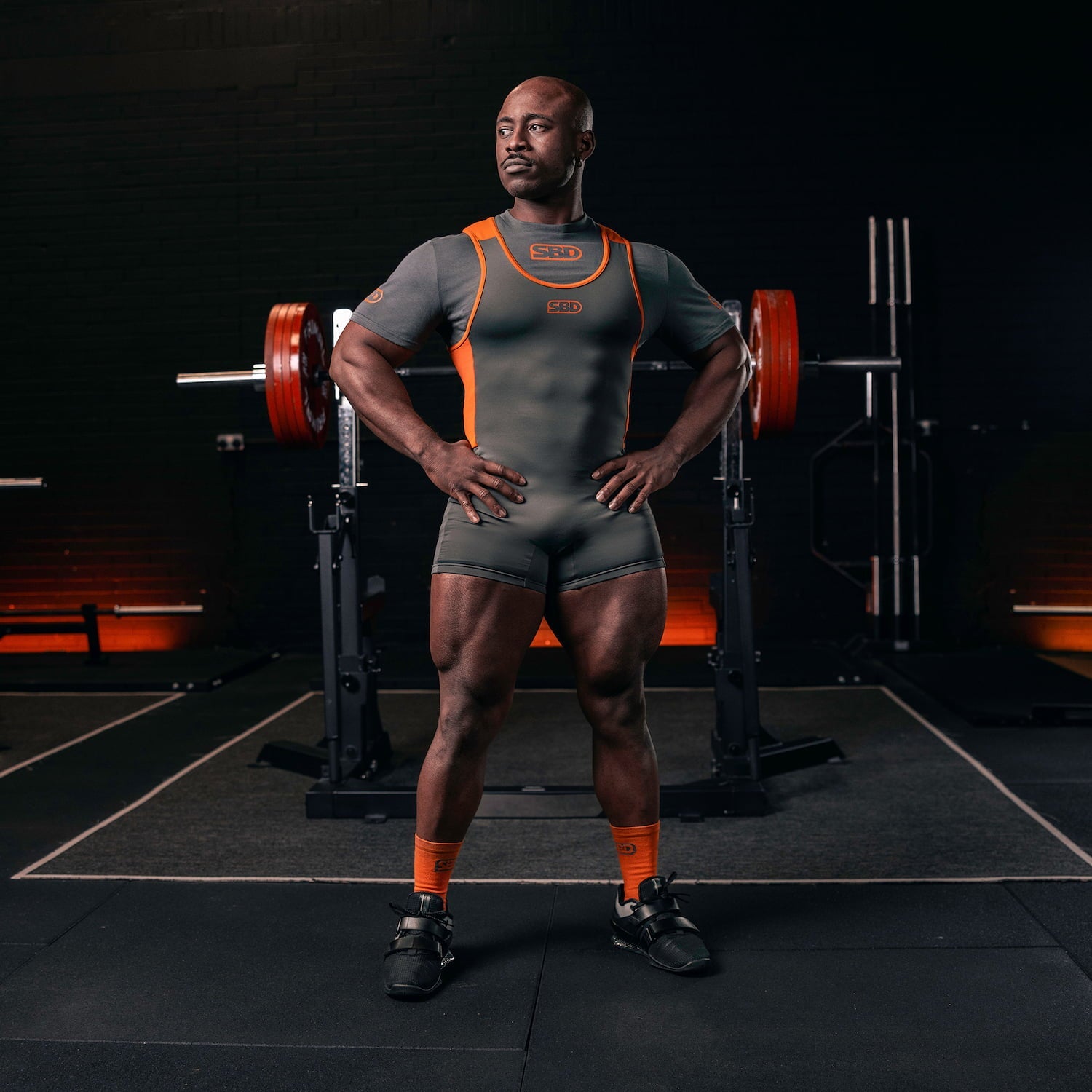 Forge Powerlifting Singlet Grey