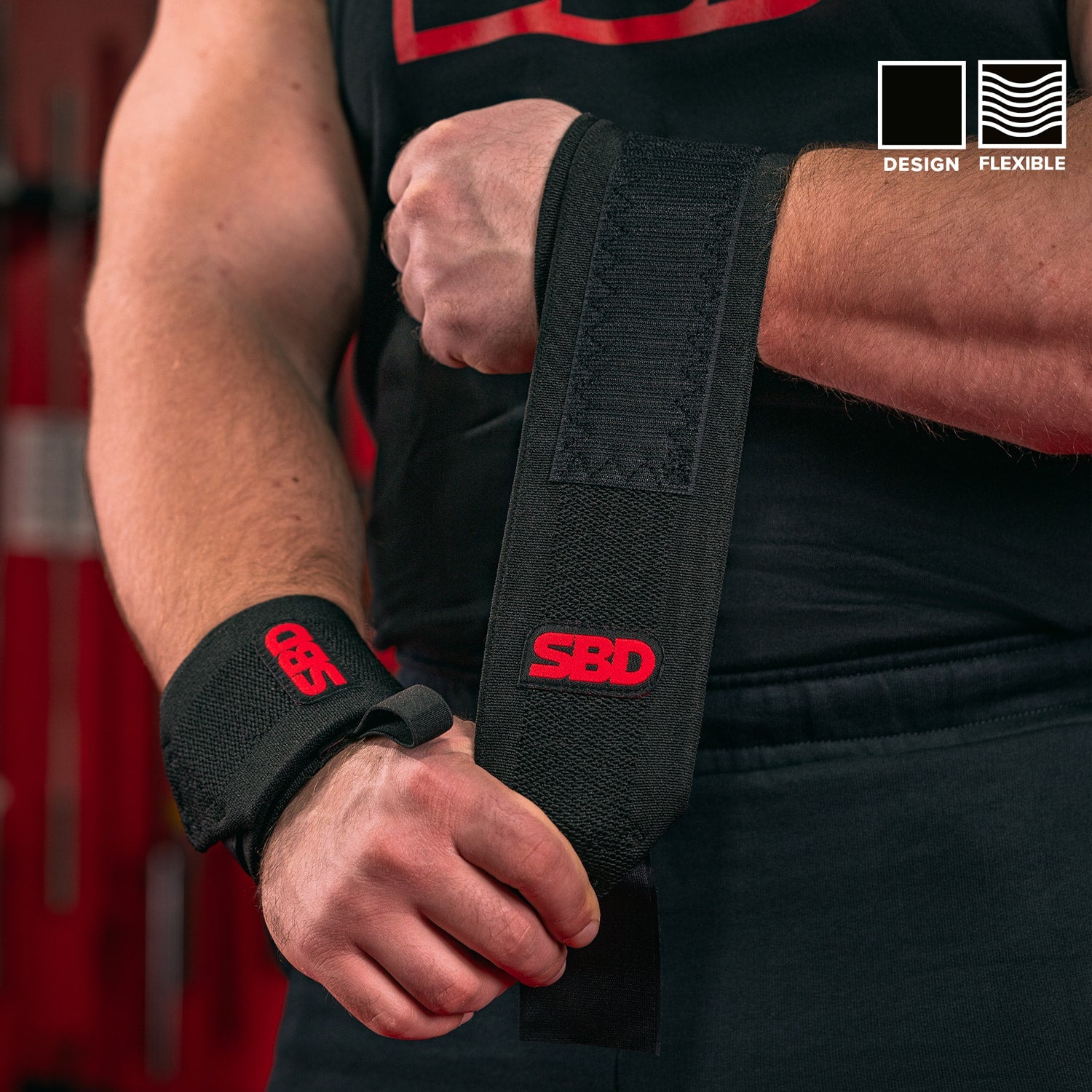SBD Handgelenksbandagen Wrist Wraps Fitness Gym Powerlifting