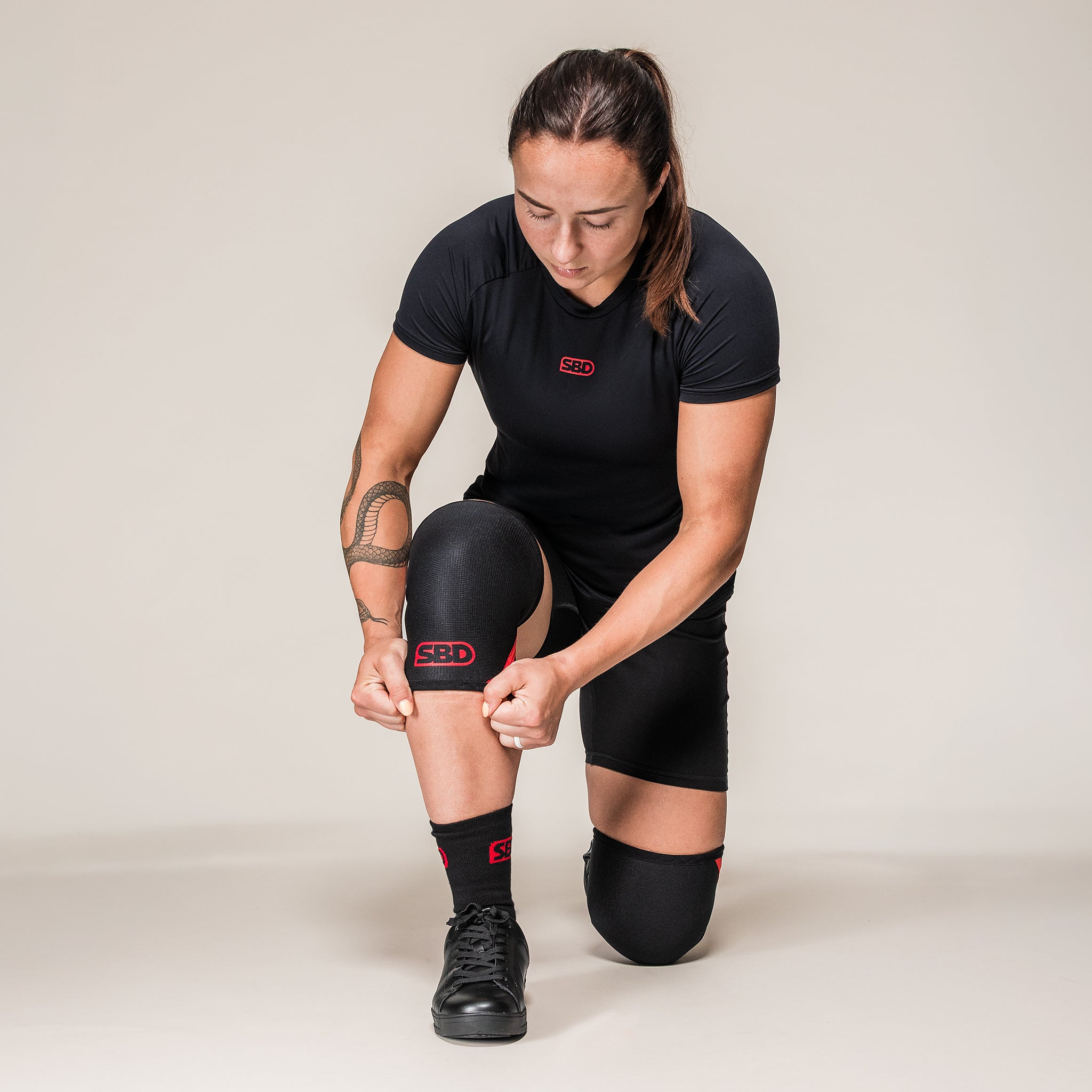 Weightlifting Kniestulpen